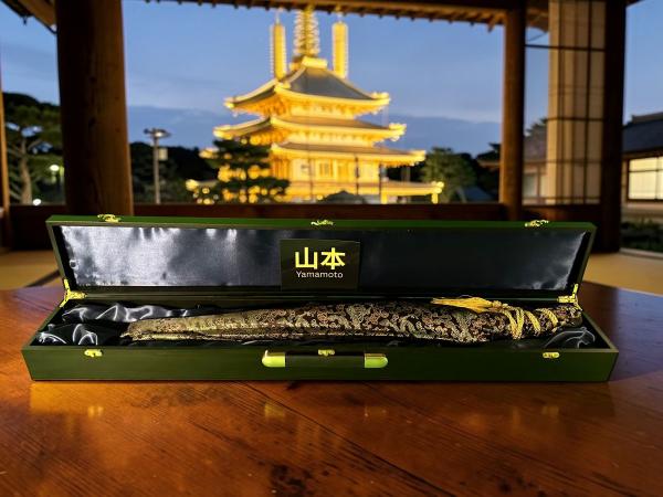 Yamamoto-Kinkaku-no-Tsurugi 金閣の剣 Schwert des Goldenen Pavillons - Wakizashi